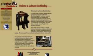 Lehmannbookbinding.com thumbnail