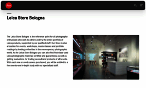 Leicastore-bologna.com thumbnail