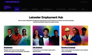 Leicesteremploymenthub.co.uk thumbnail