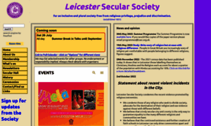 Leicestersecularsociety.org.uk thumbnail