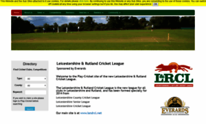 Leicestershirescl.play-cricket.com thumbnail