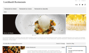Leichhardtrestaurants.com.au thumbnail