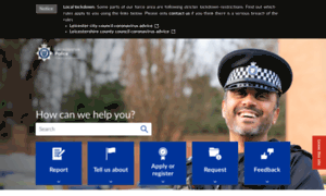 Leics.police.uk thumbnail