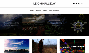 Leighhalliday.com thumbnail