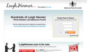 Leighharmer.com thumbnail