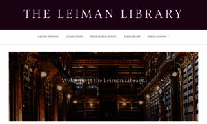 Leimanlibrary.com thumbnail