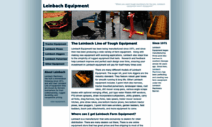 Leinbachequipment.com thumbnail