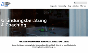 Leipzig.socialimpactlab.eu thumbnail