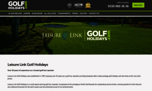 Leisurelinkgolf.com thumbnail