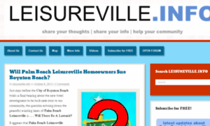 Leisureville.wordpress.com thumbnail