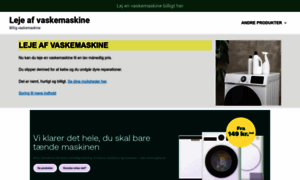 Leje-af-vaskemaskine.dk thumbnail