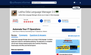 Lekha-odia-language-manager.software.informer.com thumbnail