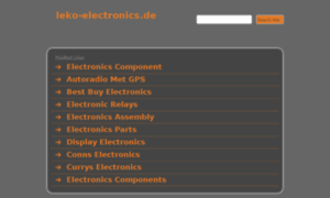 Leko-electronics.de thumbnail