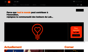 Lelab.orange.fr thumbnail