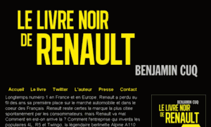 Lelivrenoirderenault.fr thumbnail