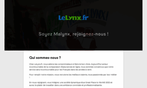 Lelynx-fr.welcomekit.co thumbnail