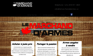 Lemarchanddarmes.ca thumbnail