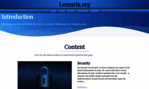 Lemuria.org thumbnail