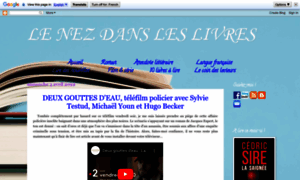 Lenezdansleslivres.blogspot.fr thumbnail