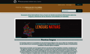 Lenguasdecolombia.gov.co thumbnail