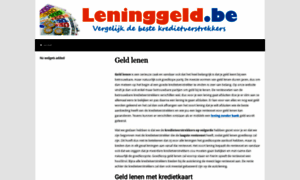 Leninggeld.be thumbnail