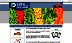 Lennoxschoolnutrition.com thumbnail