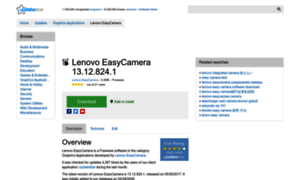 Lenovo-easycamera.updatestar.com thumbnail