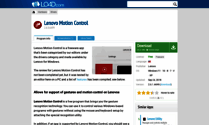 Lenovo-motion-control.en.lo4d.com thumbnail