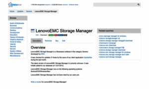 Lenovoemc-storage-manager.updatestar.com thumbnail