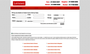 Lenovoservicecenters.com thumbnail
