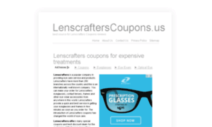 Lenscrafterscoupons.us thumbnail
