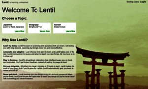 Lentil.com thumbnail