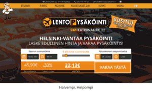 Lentopysakointi.fi thumbnail