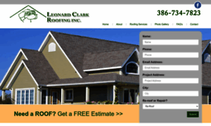 Leonardclarkroofing.com thumbnail