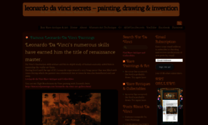 Leonardodavincisecrets.wordpress.com thumbnail