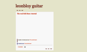 Leonbloyguitar.blogspot.com thumbnail