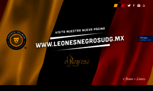 Leonesnegros.udg.mx thumbnail