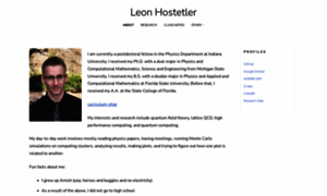 Leonhostetler.com thumbnail