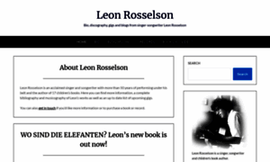 Leonrosselson.co.uk thumbnail