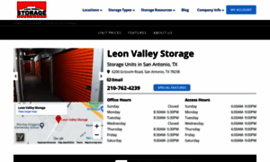 Leonvalleystorage.com thumbnail