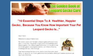 Leopard-gecko-care.net thumbnail