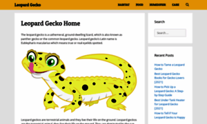 Leopard-gecko.org thumbnail