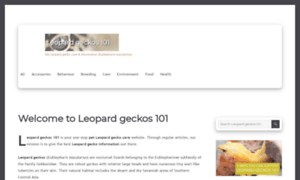 Leopardgeckos.co.za thumbnail