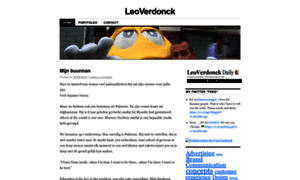 Leoverdonck.wordpress.com thumbnail