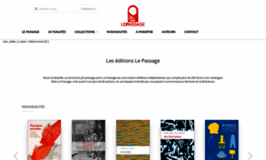 Lepassage-editions.fr thumbnail