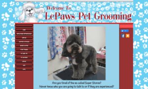 Lepawspetgrooming.com thumbnail