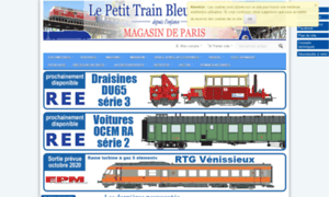 Lepetittrainbleu-paris.fr thumbnail