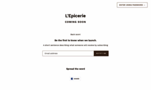 Lepicerie.co.nz thumbnail