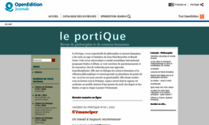 Leportique.revues.org thumbnail