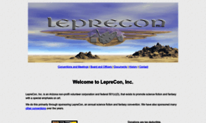 Leprecon.org thumbnail